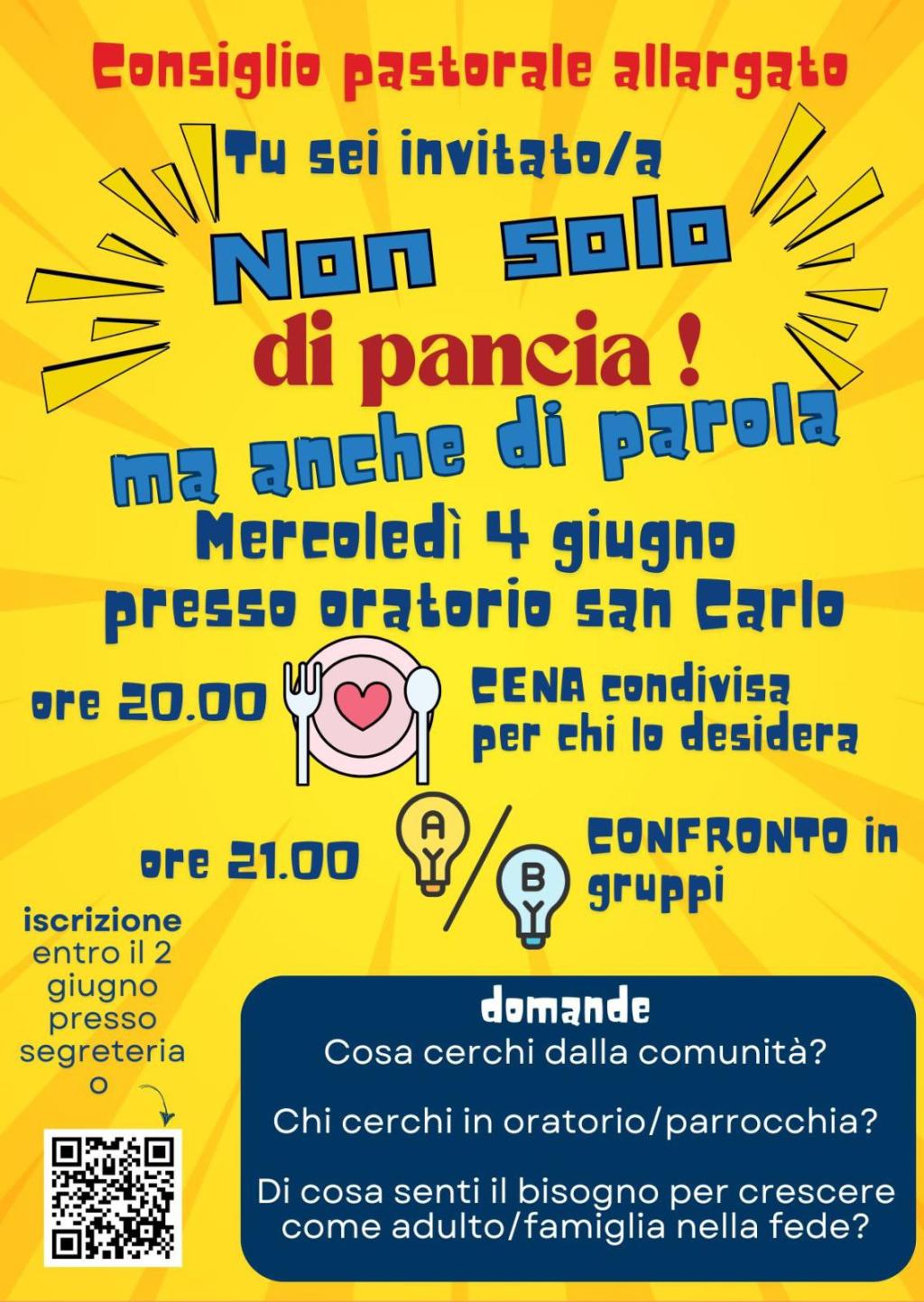 Non solo di pancia ma anche di&nbsp;parola!